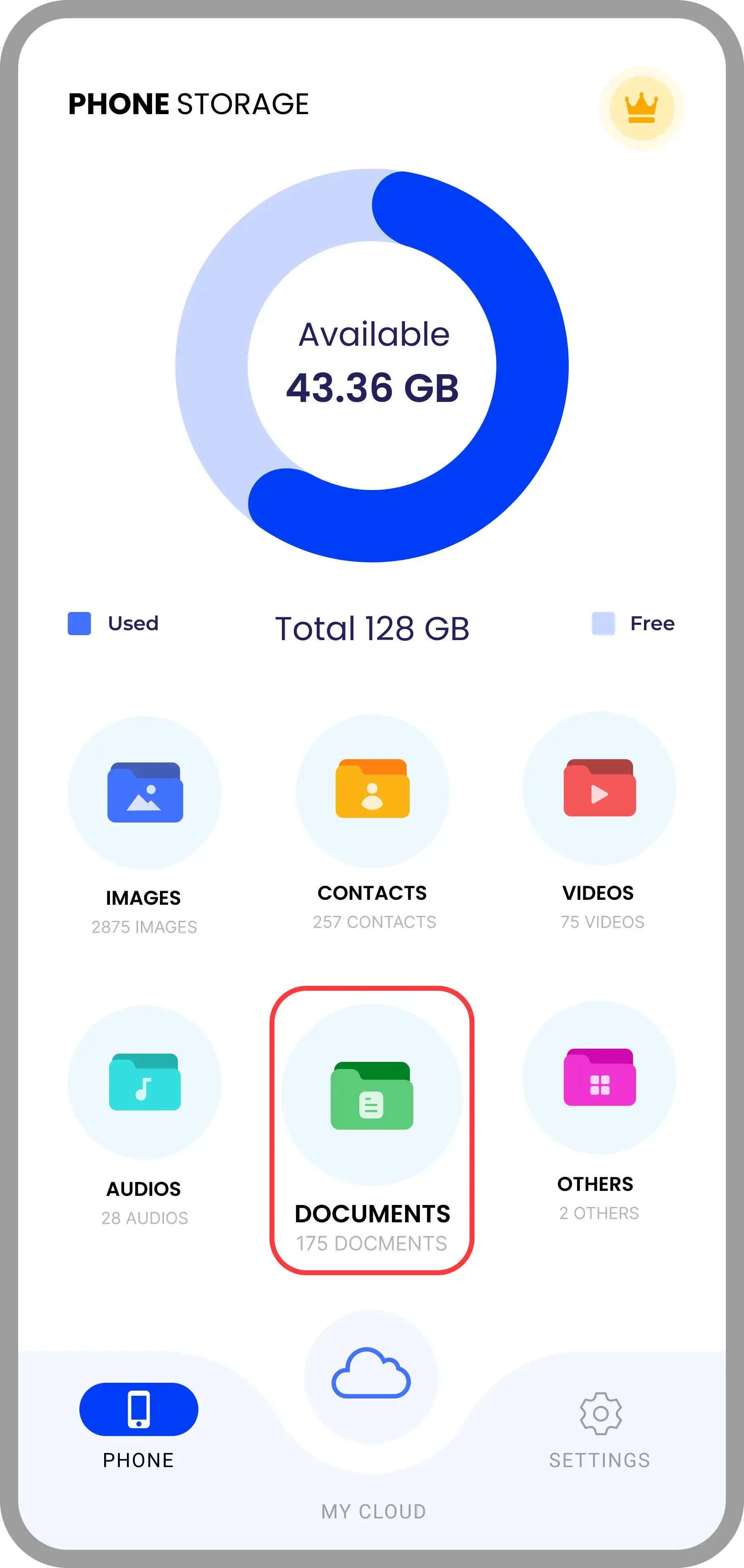 Upload UI Screenshot