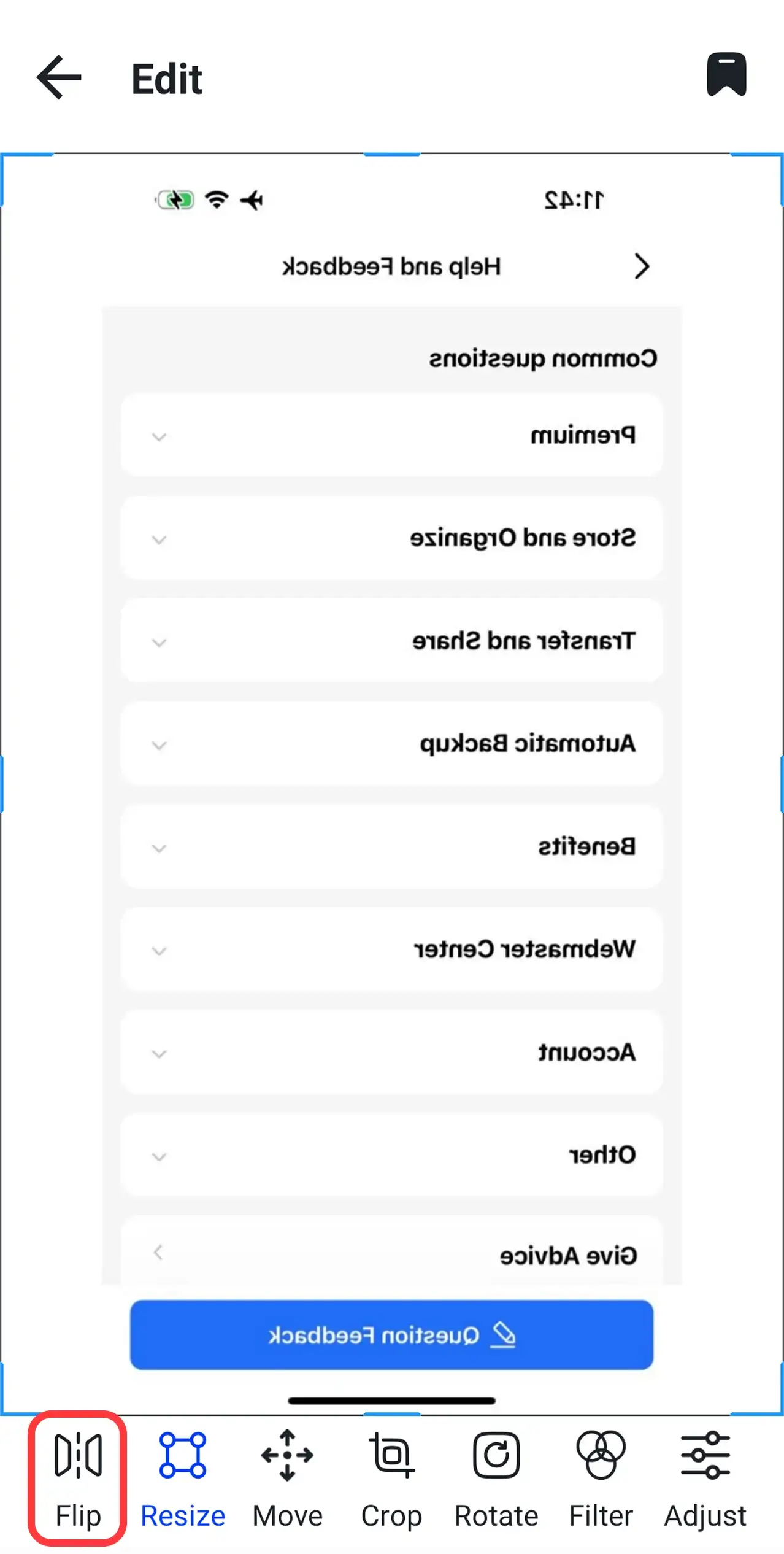 Upload UI Screenshot