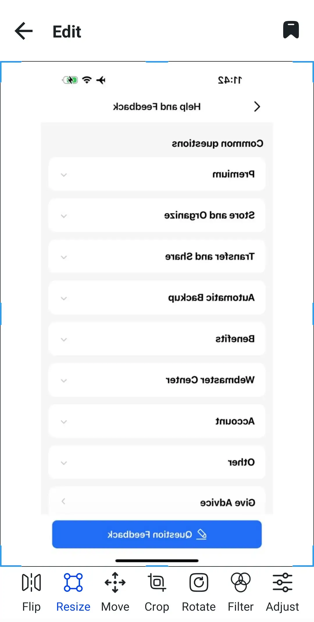 Upload UI Screenshot